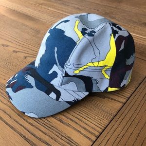 Hermes Miles Hat - Equestrian Print